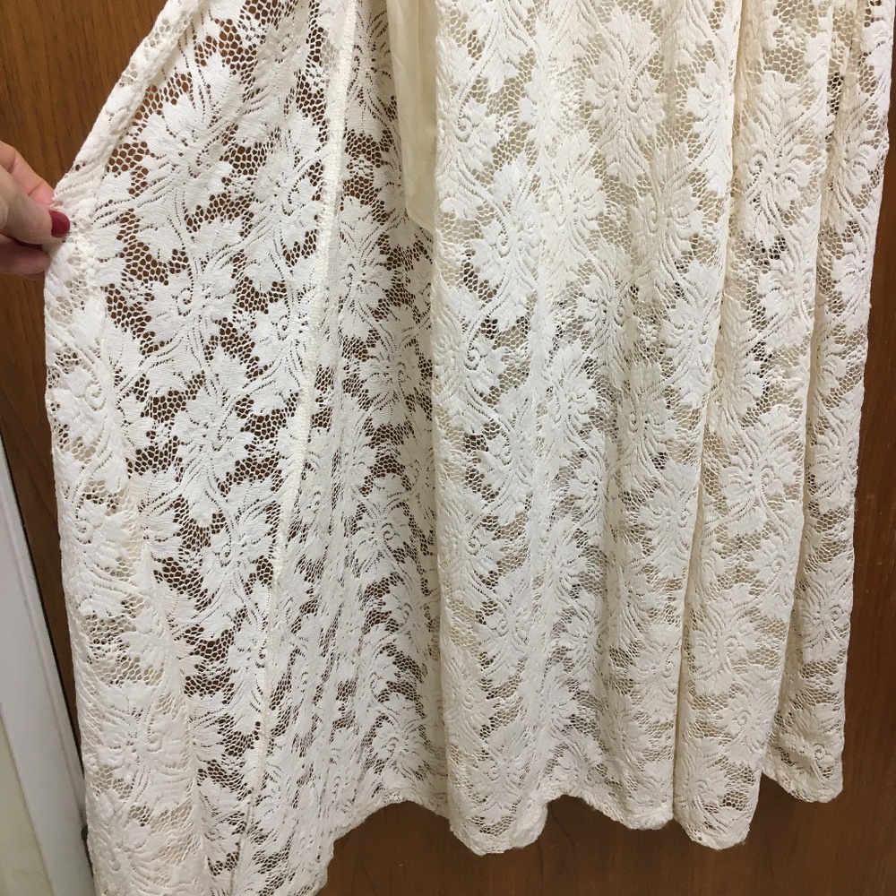 NIGHTCAP Lace Maxi Dress Slits - Picture 9 of 16
